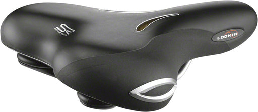 Selle Royal Lookin Moderate Saddle - Steel, Black, Women's
