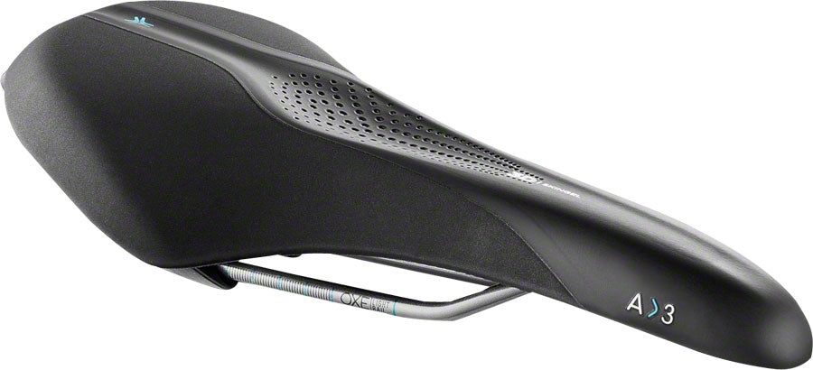 Selle Royal Scientia Athletic Saddle - Steel, Black, Large