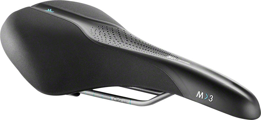 Selle Royal Scientia Moderate Saddle - Steel, Black, Large