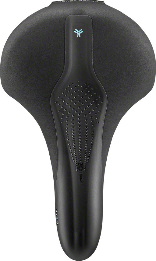 Selle Royal Scientia Moderate Saddle - Steel, Black, Large