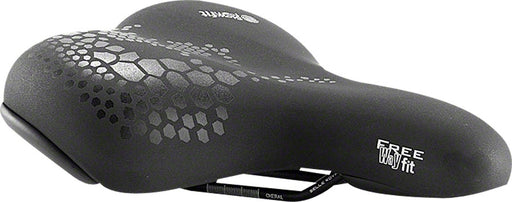 Selle Royal FreeWay Saddle - Steel, Black, Athletic