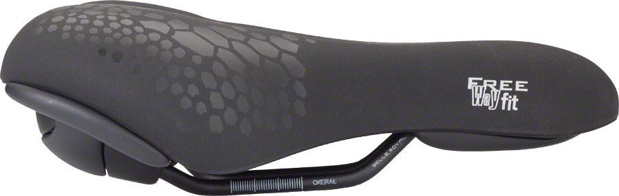 Selle Royal FreeWay Moderate Saddle - Steel, Black, Women's