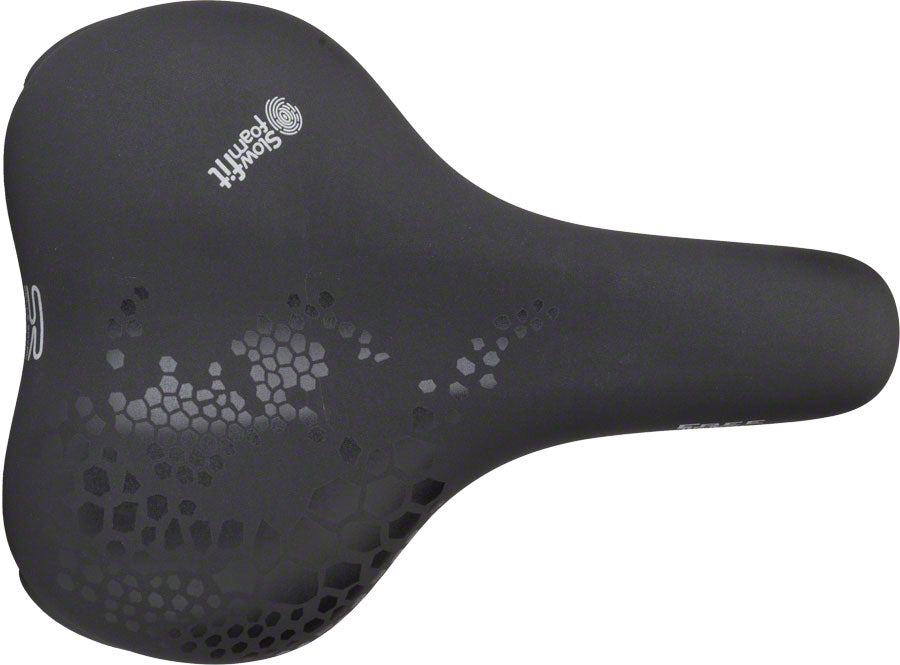 Selle Royal FreeWay Moderate Saddle - Steel, Black, Women's