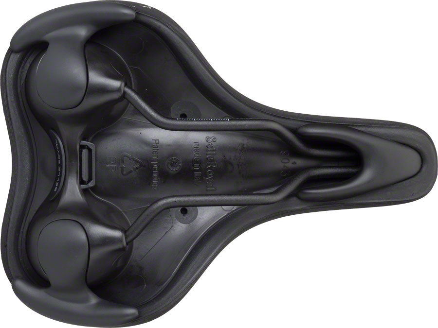 Selle Royal FreeWay Moderate Saddle - Steel, Black, Women's