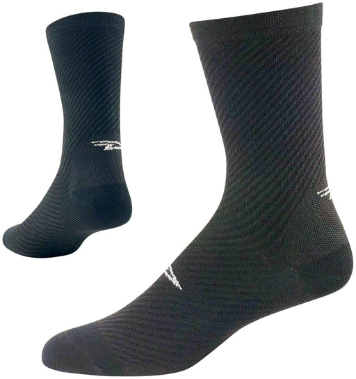 DeFeet Evo Carbon 6" socks, carbon 12+
