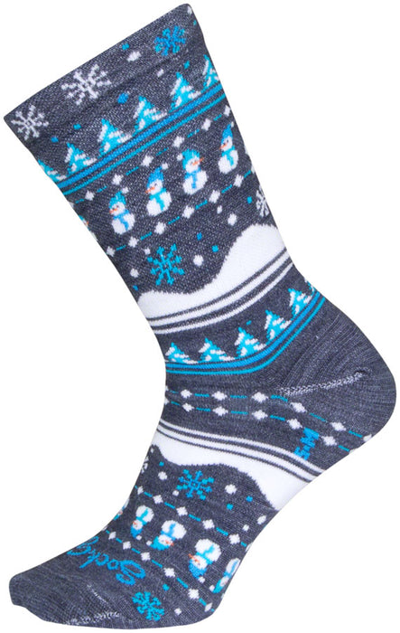 Sockguy Winter Sweater Wool Socks S/M 6" 5-9