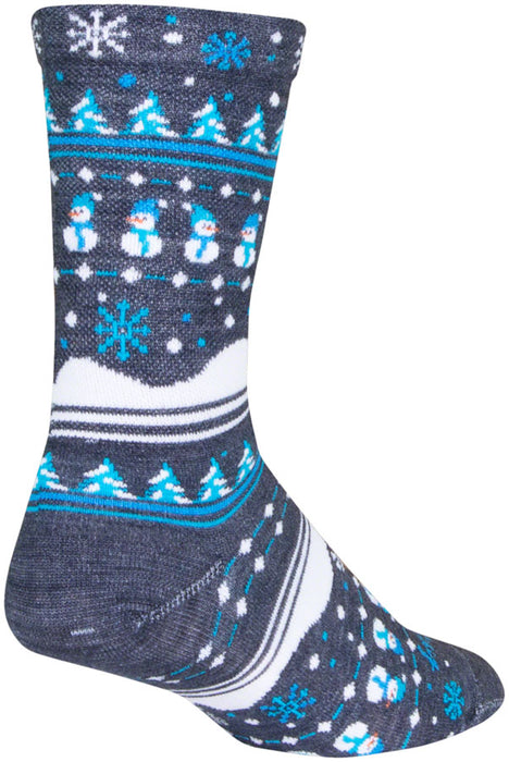 Sockguy Winter Sweater Wool Socks L/XL 6" 9-13