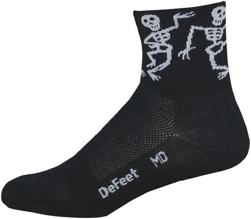 DeFeet Aireator Bone Shaker Sock: Black MD