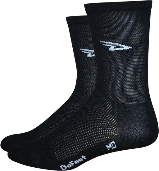 DeFeet Aireator High Top Sock: Black XL