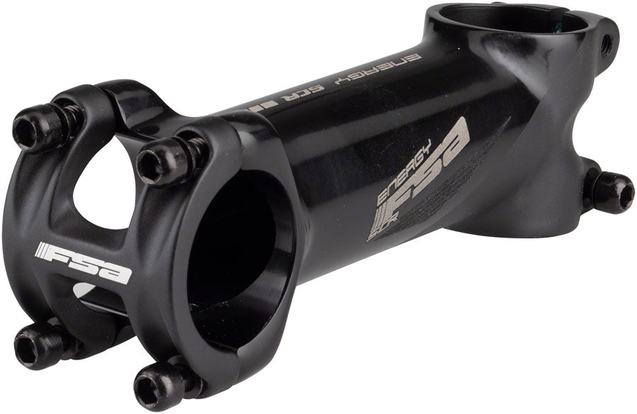 FSA (Full Speed Ahead) Energy SCR Stem - 100mm, 31.8 Clamp, +/-6, Black/Gray