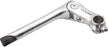 Zoom Quick Comfort Adjustable Stem - 110mm, 25.4 Clamp, Adjustable 80-150deg, 22.2-24tpi Quill, Aluminum, Silver