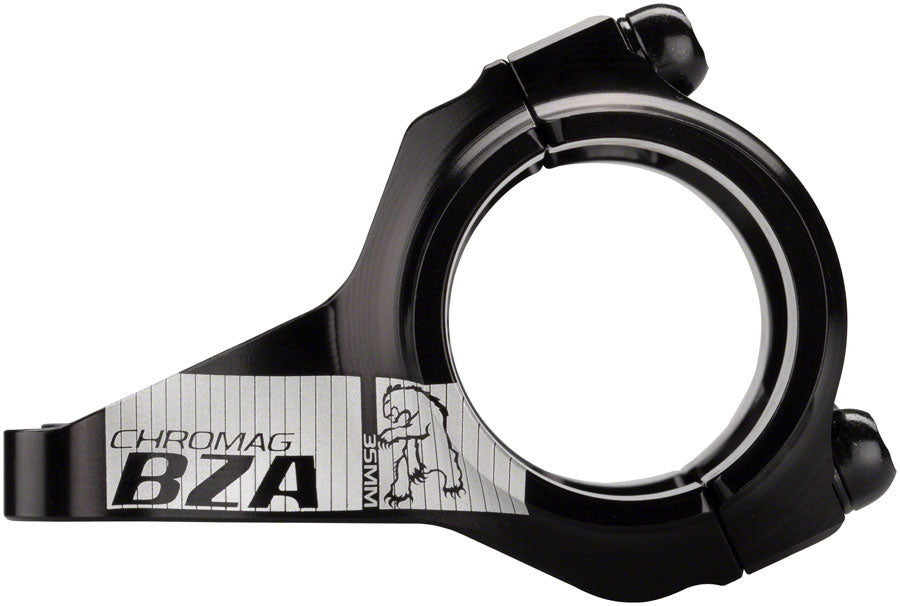 Chromag BZA Stem - 35mm, 35 Clamp, +/-0, Direct Mount, Alloy, Black