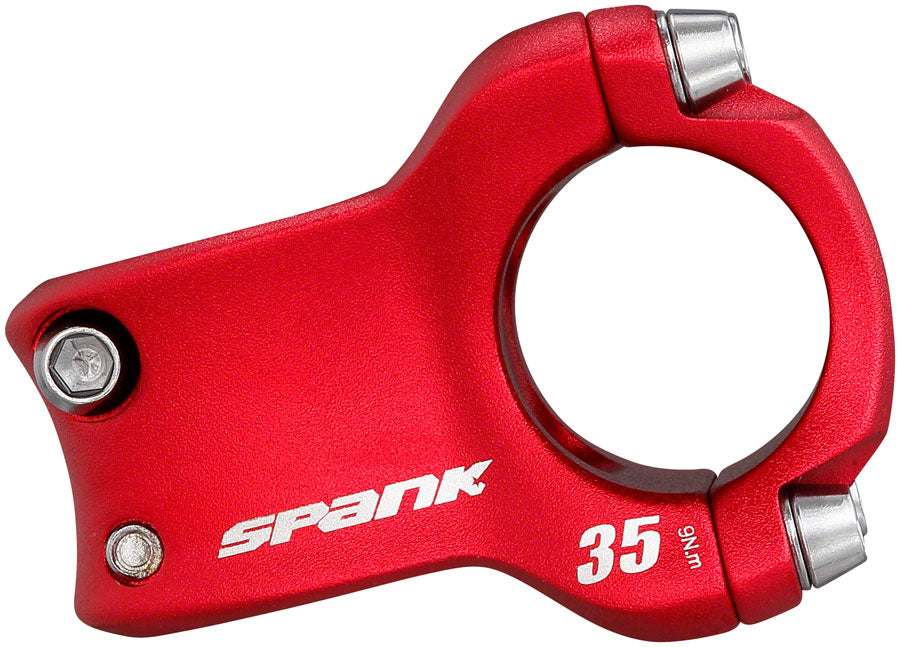 Spank Spike Race 2 Stem, (31.8) 0d x 35mm - Red