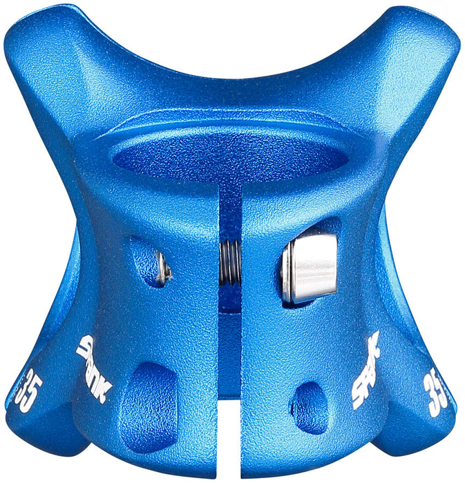 Spank Spike Race 2 Stem, (31.8) 0d x 35mm - Blue