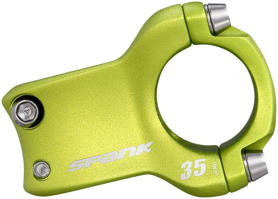 Spank Spike Race 2 Stem, (31.8) 0d x 35mm - Green