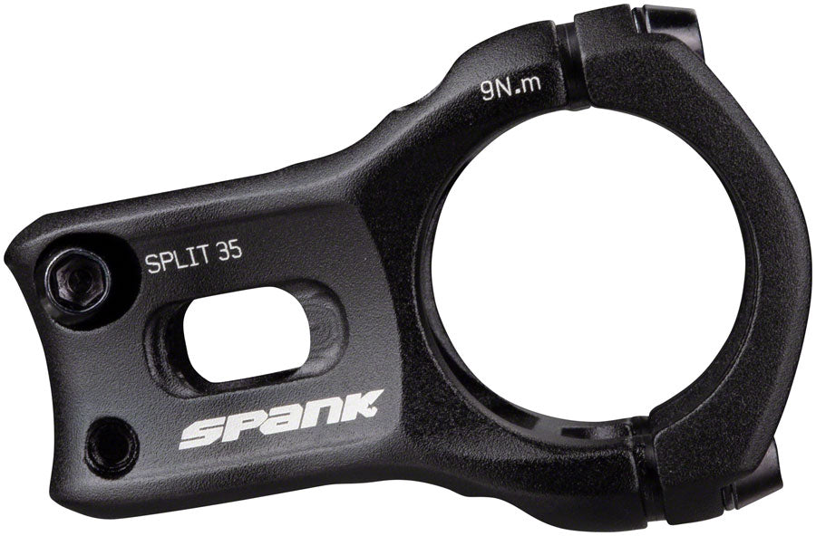 Spank Spike Split Stem (35.0mm) 0d x 35mm, Black