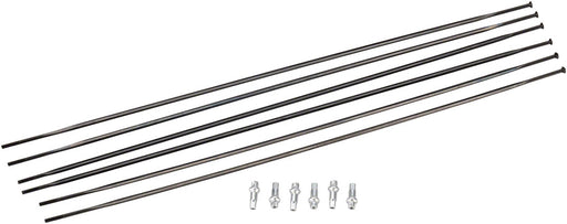 DT Swiss PR1600 DiCut 21 DB Spoke Kit: Front & Rear, Black