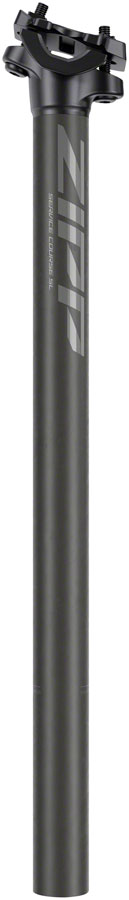 Zipp Speed Weaponry Service Course SL Seatpost, 0mm Setback, 25.4mm Diameter, 400mm Length, Matte Black, C2