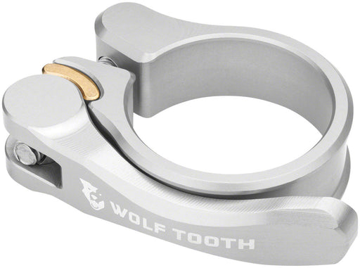 Wolf Tooth Components Quick Release Seatpost Clamp - 29.8mm, Silver