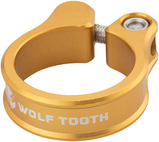 Wolf Tooth Seatpost Clamp 34.9mm Gold