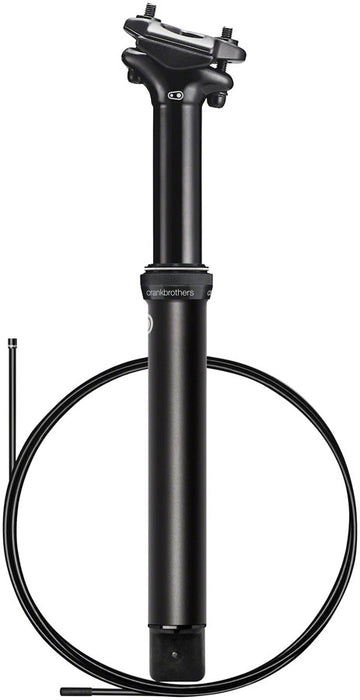 Crank Brothers Highline 3 Dropper Seatpost - 31.6, 80mm, Black