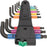 950/9 Hex-Plus Multicolour 2 L-key set, metric, BlackLaser
