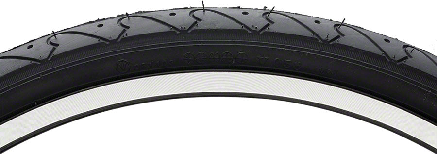 Vee Rubber Smooth Tire - 26 x 1.9, Clincher, Wire, Black, 27tpi