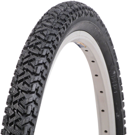 Vee Rubber Semi Knobby Tire - 26 x 1.75, Clincher, Wire, Black, 27tpi
