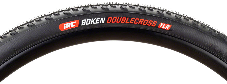 IRC Boken Double Cross Tire, 700 x 38c -TLR - Black
