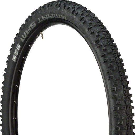 Schwalbe Smart Sam Tire - 26 x 2.1, Clincher, Wire, Black, RaceGuard, Addix