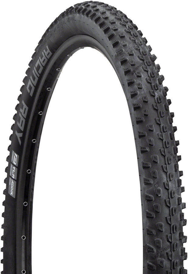 Schwalbe Racing Ray Tire - 29 x 2.25, Tubeless, Folding, Black, Performance Line, TwinSkin, Addix