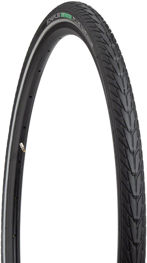 Schwalbe Energizer Plus Tire - 700 x 50, Clincher, Wire, Black/Reflective, Performance, GreenGuard, Addix E50