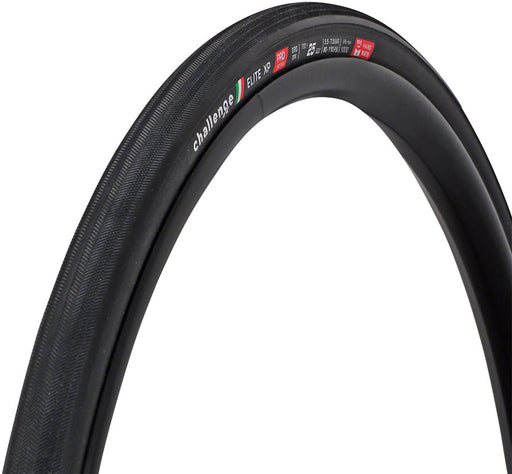 Challenge Elite XP Pro Tire - 700 x 25, Clincher, Folding, Black, Handmade