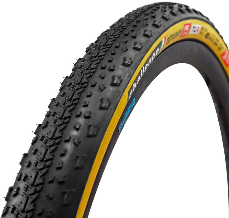 Challenge Getaway Pro Tire - 700 x 40, Tubeless, Folding, Black/Tan, Handmade