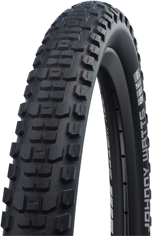 Schwalbe Johnny Watts Tire - 27.5 x 2.6, Clincher, Folding, Black, Performance, RaceGuard, Addix, Double Defense