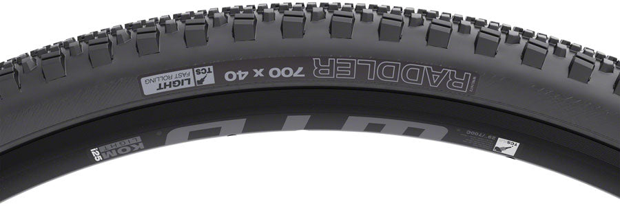 WTB Raddler TCS Light Fast Rolling Tire, 700c x 44mm