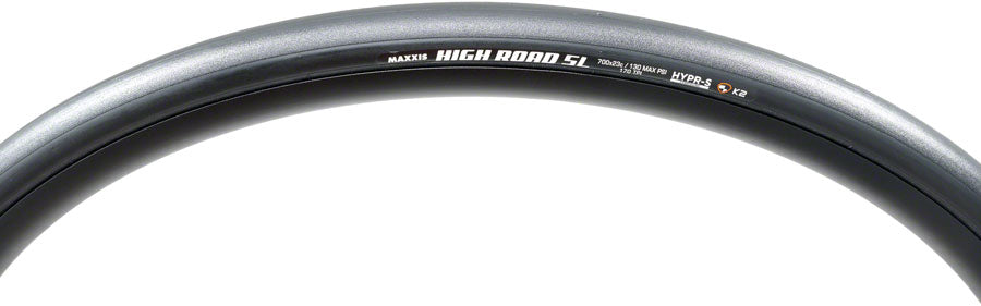 Maxxis High Road SL Tire - 700 x 25, Clincher, Folding, Black, Hypr-S, K2