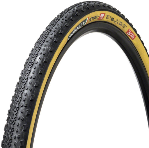 Challenge Getaway Pro Tire - 700 x 36, Clincher, Folding, Black/Tan, Handmade