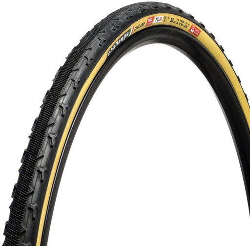 Challenge Chicane Pro Tire - 700 x 33, Tubeless, Folding, Black/Tan, Handmade