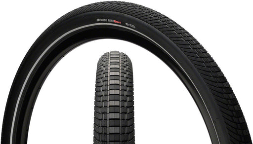 Kenda Kwick Nine Tire - 29 x 2.4, Clincher, Wire, Black/Reflective, 60tpi, KS