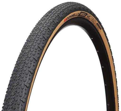 Donnelly Sports X'Plor MSO WC Tire - 700 x 40, Tubeless, Folding, Black/Tan