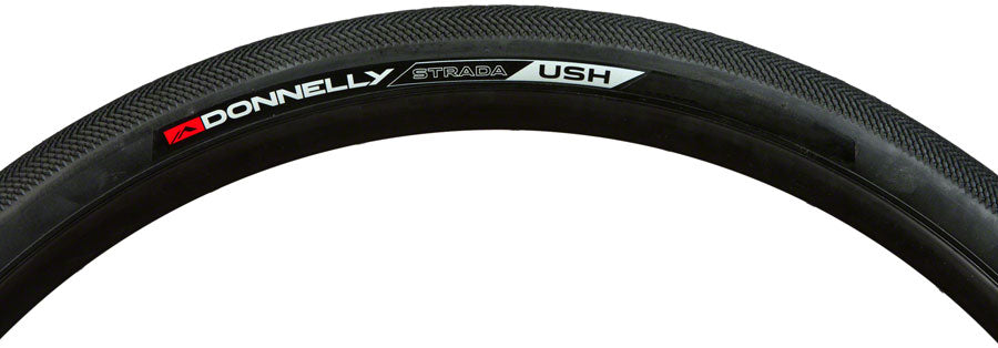 Donnelly Strada USH WC Tire - 700 x 40mm,  Tubeless, Folding, Black