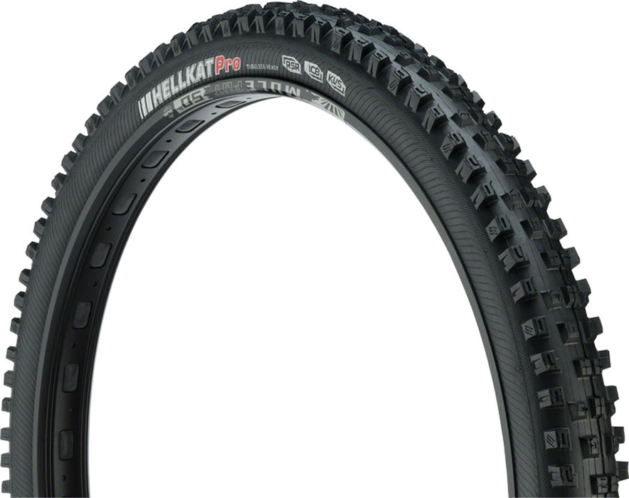 Kenda Hellkat Tire - 26 x 2.4, Tubeless, Folding, Black, 120tpi, ATC