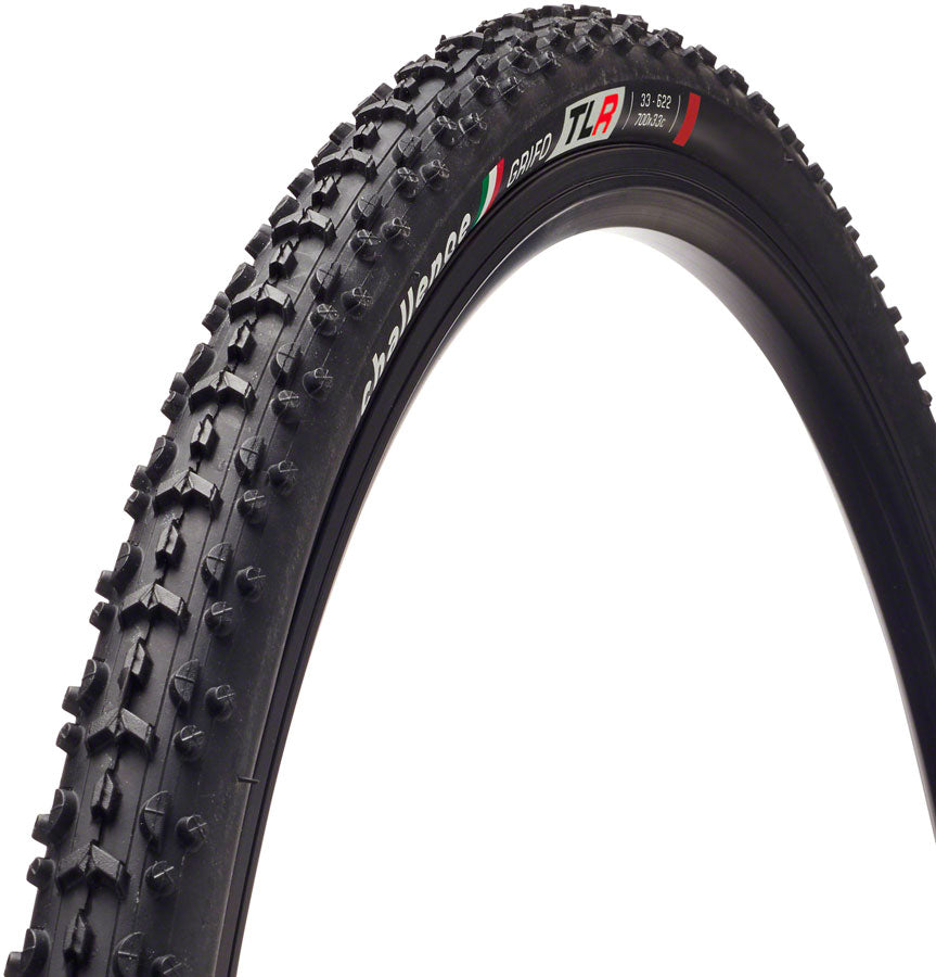 Challenge Grifo Race Tire - 700 x 33, Tubeless, Folding, Black