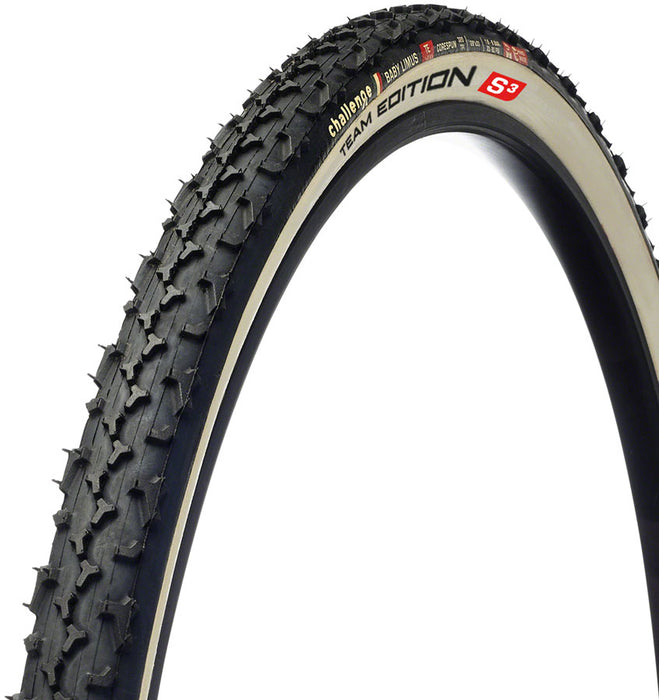 Challenge Baby Limus Team Edition Tire - 700 x 33, Tubular, Black/White, Handmade