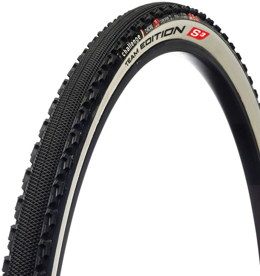 Challenge Chicane Team Edition Tire - 700 x 33, Tubular, Black/White, Handmade