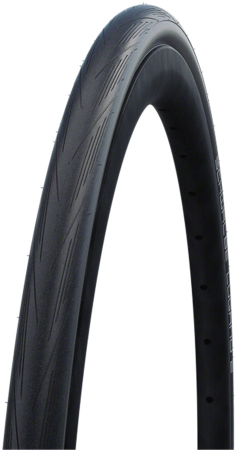 Schwalbe Lugano II Tire - 700 x 23, Clincher, Wire, Black, Active, Silica, K-Guard