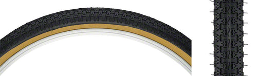 Kenda Street K52 Tire - 24 x 1.75, Clincher, Wire, Black/Tan, 22tpi