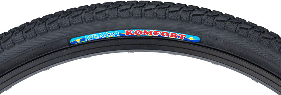 Kenda Komfort Tire - 26 x 1.95, Clincher, Wire, Black, 60tpi