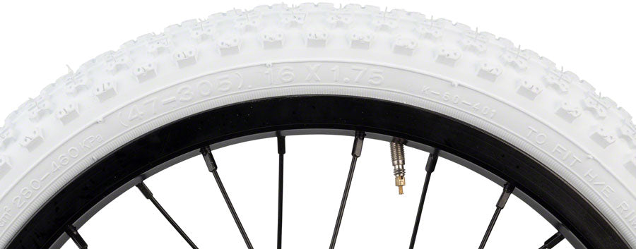 Kenda K50 Tire - 16 x 1.75, Clincher, Wire, White